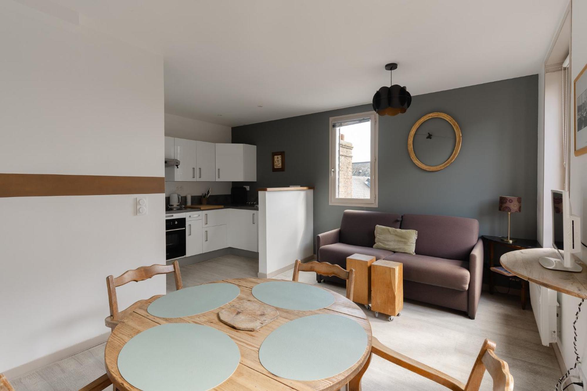 Studio Et Appartements Sainte Catherine องเฟลอร์ ภายนอก รูปภาพ