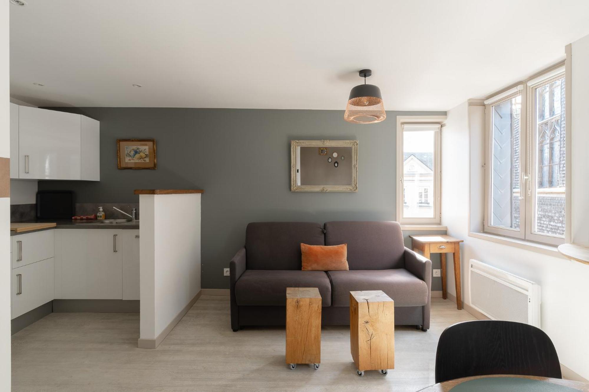 Studio Et Appartements Sainte Catherine องเฟลอร์ ภายนอก รูปภาพ