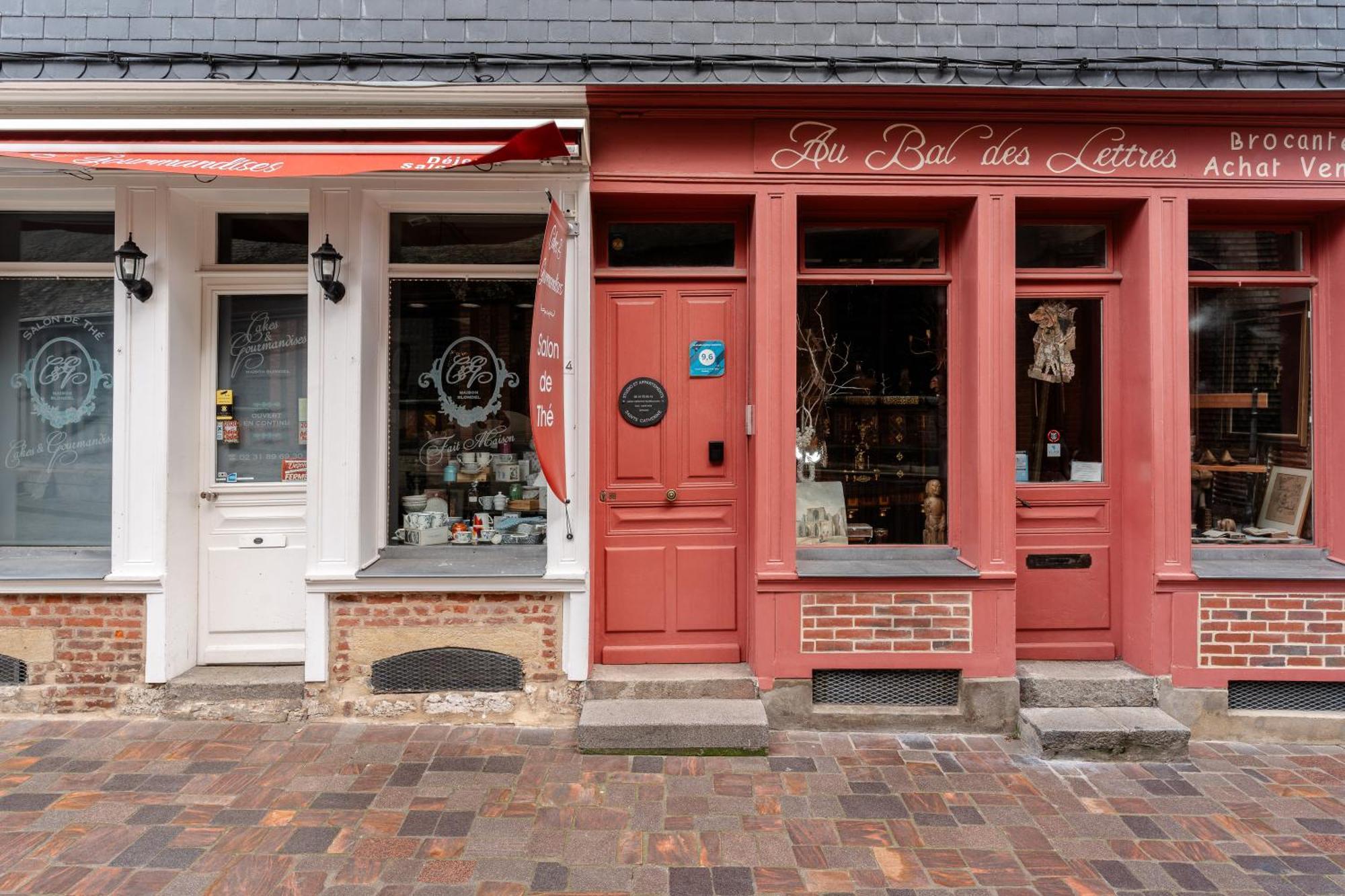 Studio Et Appartements Sainte Catherine องเฟลอร์ ภายนอก รูปภาพ