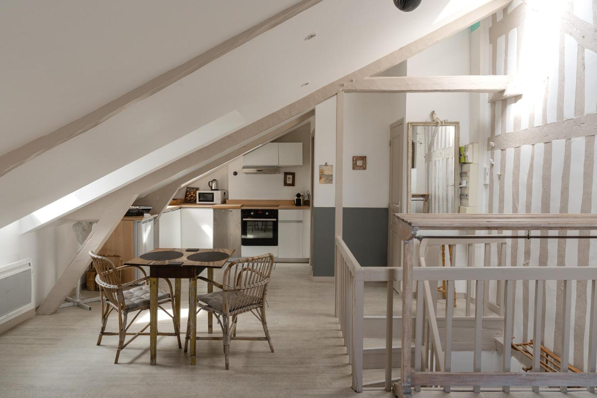 Studio Et Appartements Sainte Catherine องเฟลอร์ ภายนอก รูปภาพ