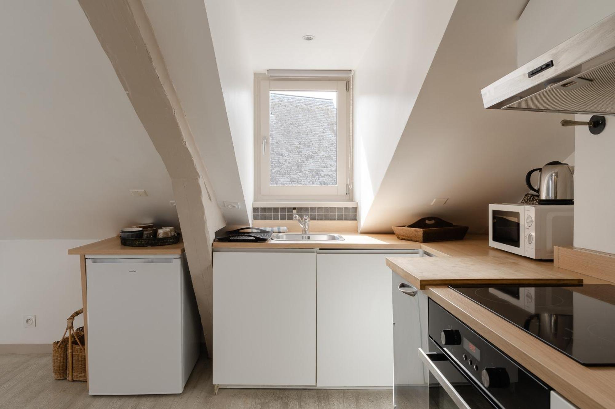 Studio Et Appartements Sainte Catherine องเฟลอร์ ภายนอก รูปภาพ